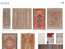 Tablet Screenshot of galerieshabab.com